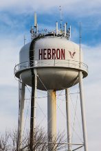 Hebron, Indiana water tower