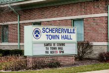 Schererville, Indiana town hall